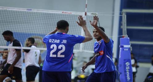 طائرة الأهلي تواصل انتصاراتها في البطولة العربية